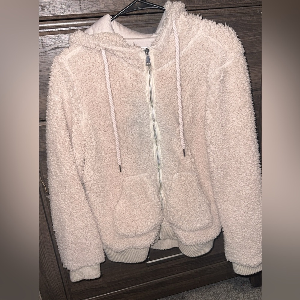Cozy Cream Sherpa Jacket